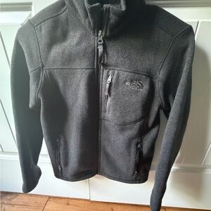 The North Face Black Full-Zip Sweater Fleece Jacket